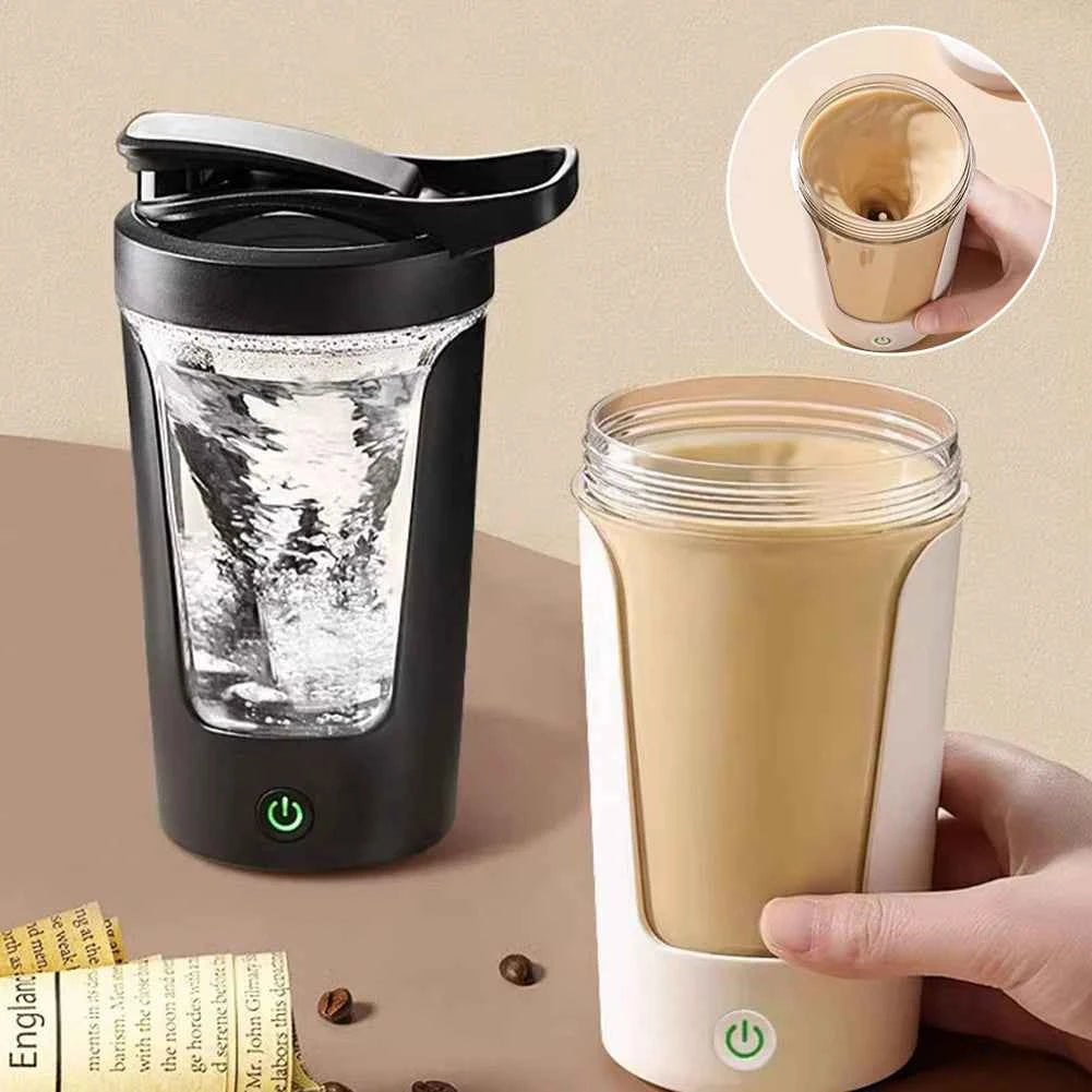 450ml Electric Mixing Cup - Portable Protein Shaker for On-the-Go Mixing