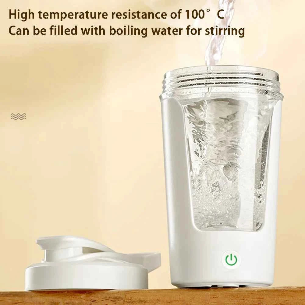 450ml Electric Mixing Cup - Portable Protein Shaker for On-the-Go Mixing